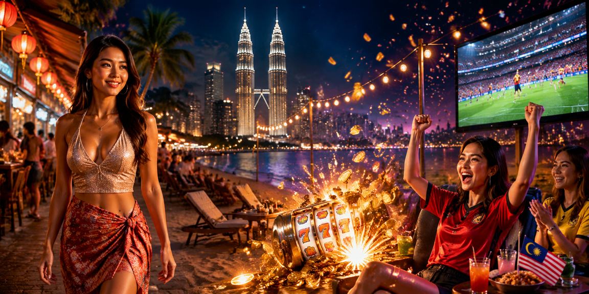 Modern online slot games in Kuala Lumpur with a variety of jackpot themes