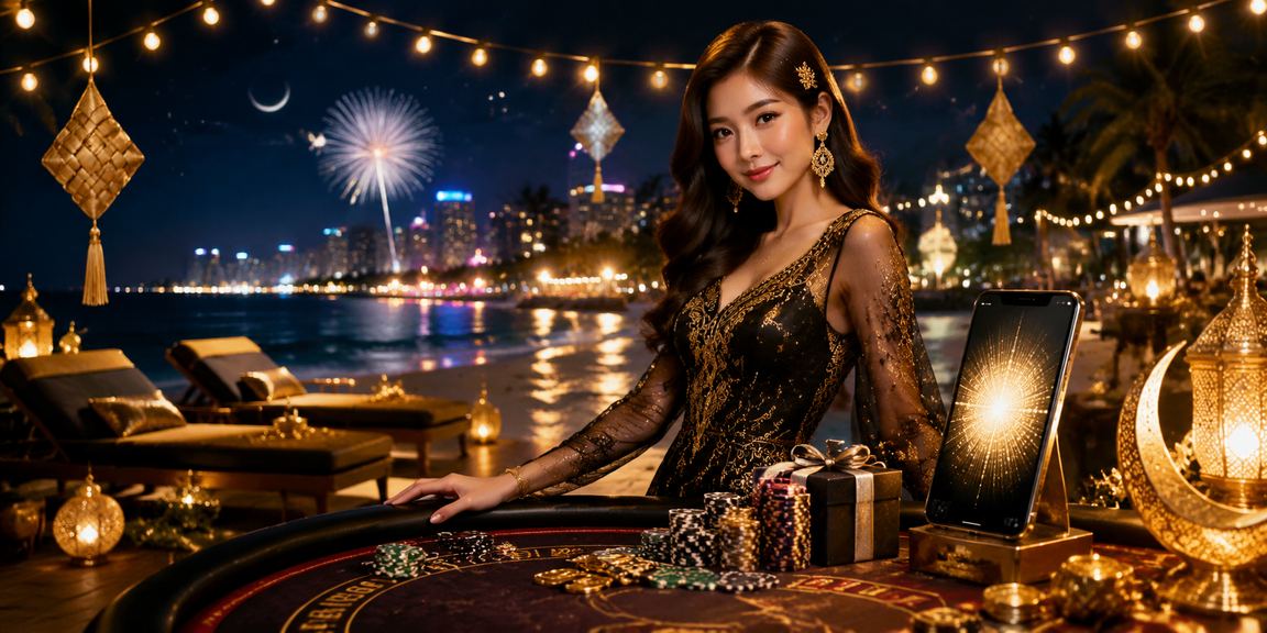 Kuantan Hari Raya VIP bonus atmosphere with Malaysian casino theme